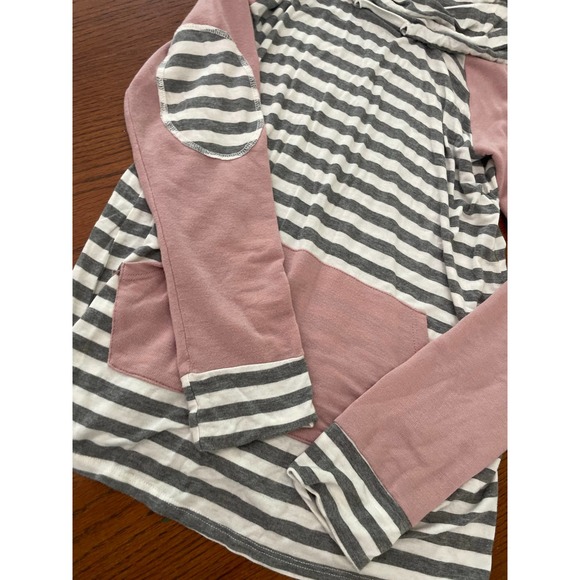 P.S. Kate Striped Sweatshirt Size M - Picture 3 of 6
